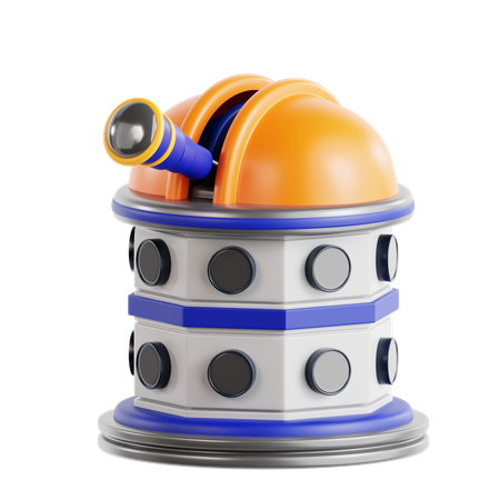 Observatory  3D Icon