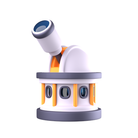 Observatory  3D Icon