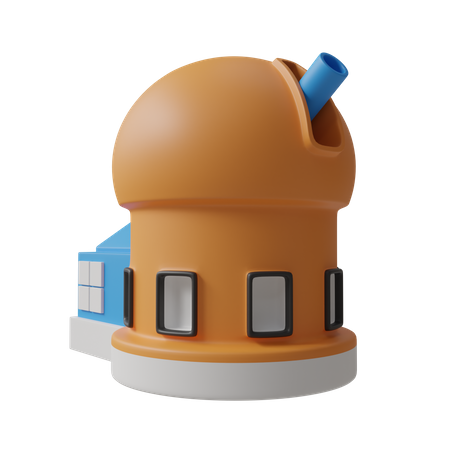 Observatory 3D Icon