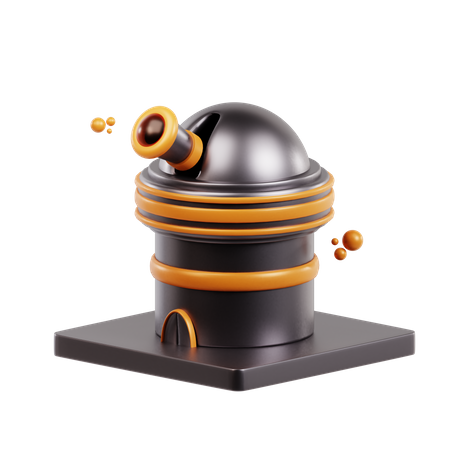 Observatory  3D Icon