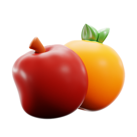 Obst  3D Icon