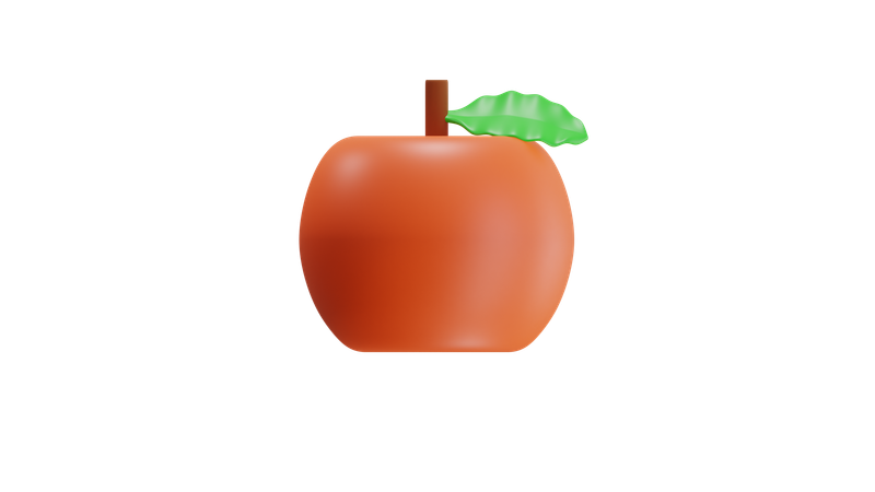 Obst  3D Icon