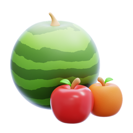 Früchte  3D Icon