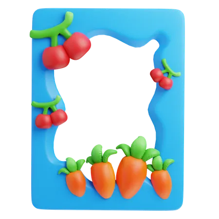 Obst  3D Icon