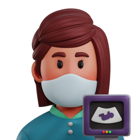 Obstetrician  3D Icon