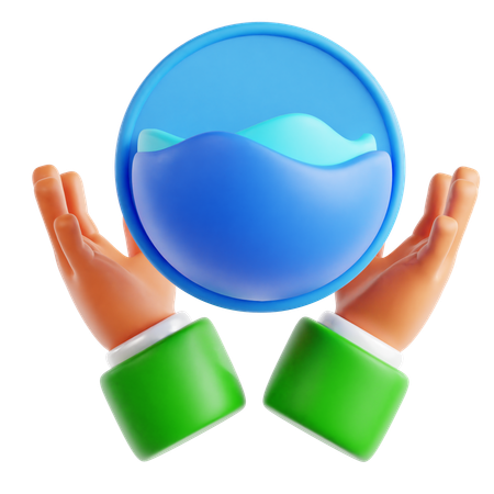 Ocean Conservation  3D Icon