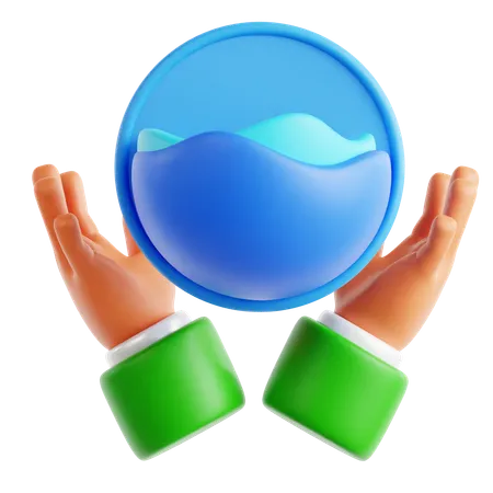Ocean Conservation  3D Icon