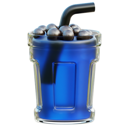 Océano azul  3D Icon