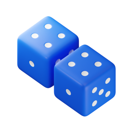 Ocho dados  3D Icon