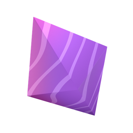 Octaèdre  3D Icon