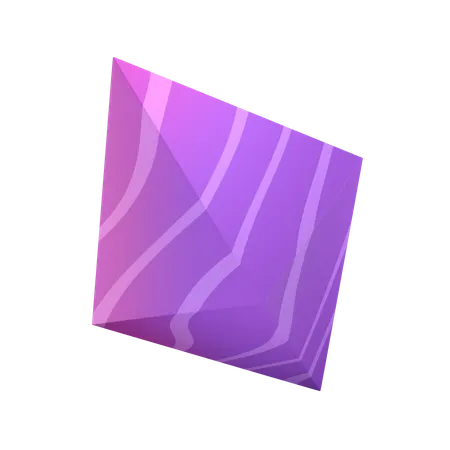 Octaèdre  3D Icon