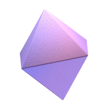 Octaedro  3D Icon