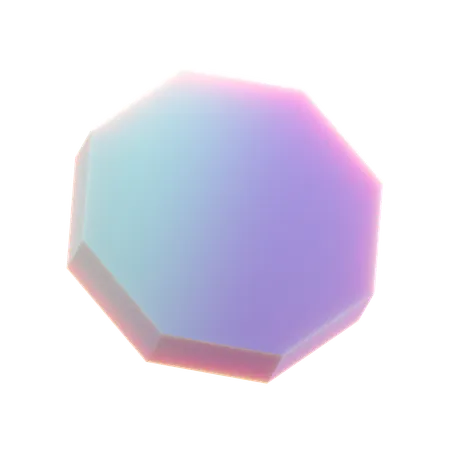 Octagon  3D Icon