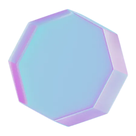 Octagon  3D Icon