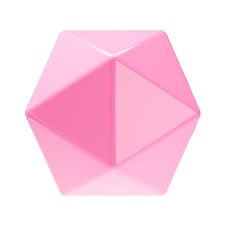 Octagon Shape  3D Icon