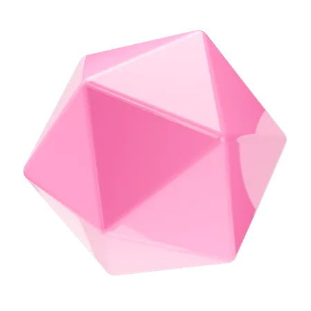 Octagon Shape  3D Icon