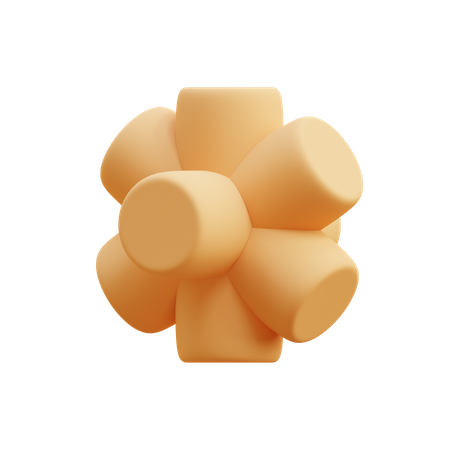 Octagonal Cylinders  3D Icon