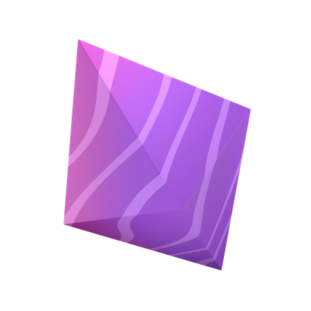 Octahedron  3D Icon