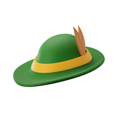 October Hat  3D Icon