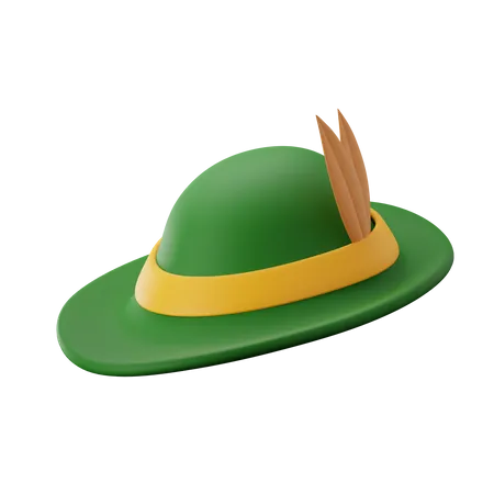 October Hat  3D Icon