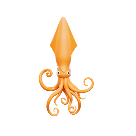 Octopus  3D Icon