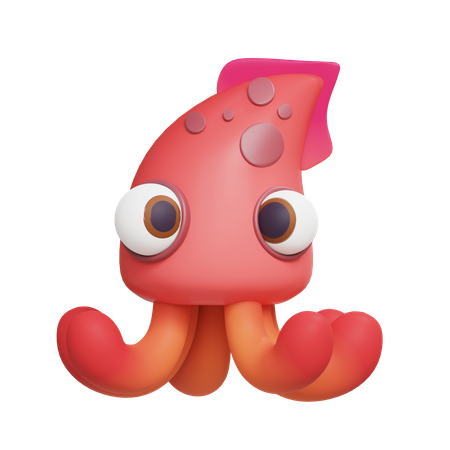 Octopus  3D Icon