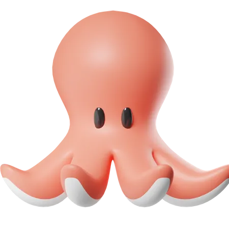 Octopus  3D Icon