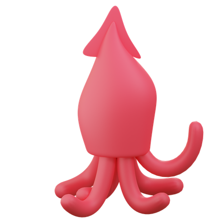 Octopus  3D Icon