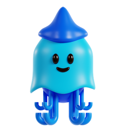 Octopus  3D Icon