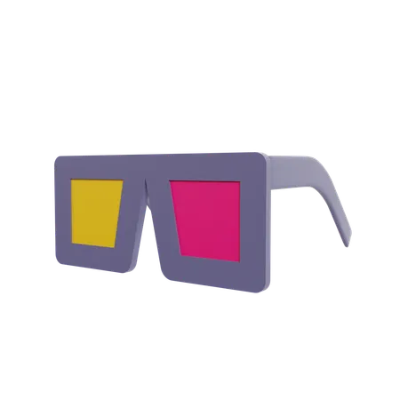 Óculos 3d  3D Icon