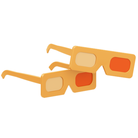 Óculos 3d  3D Illustration