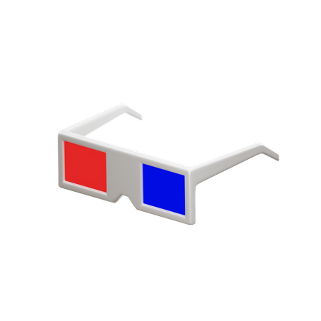 Óculos 3d  3D Icon