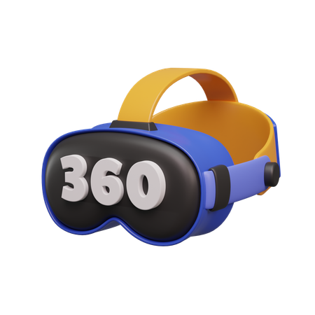 Óculos de realidade virtual 360  3D Icon