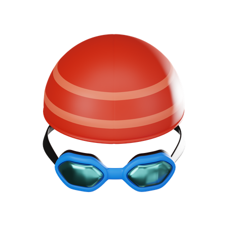 Óculos de natação  3D Icon