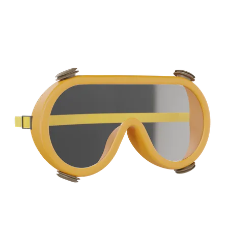 Óculos de segurança  3D Icon