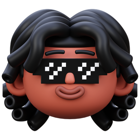 Oculos de sol  3D Icon