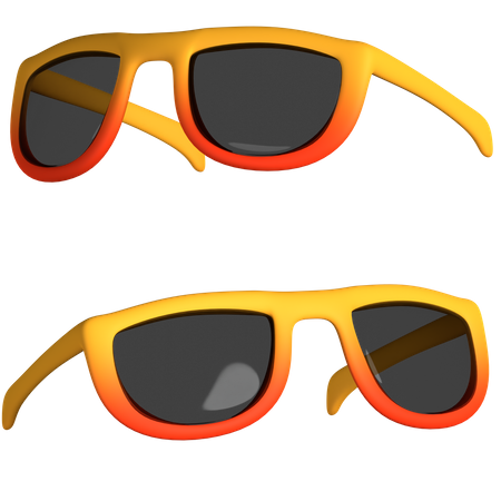 Oculos de sol  3D Icon