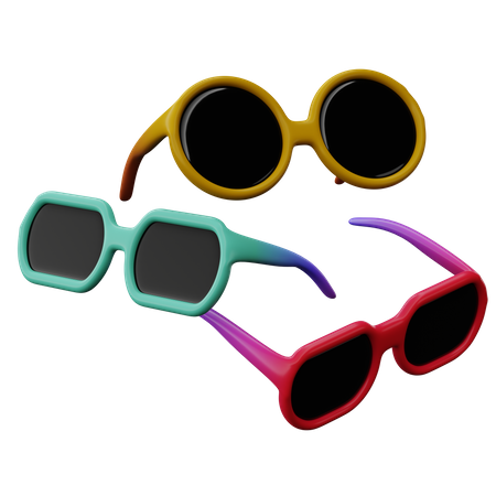 Oculos de sol  3D Icon