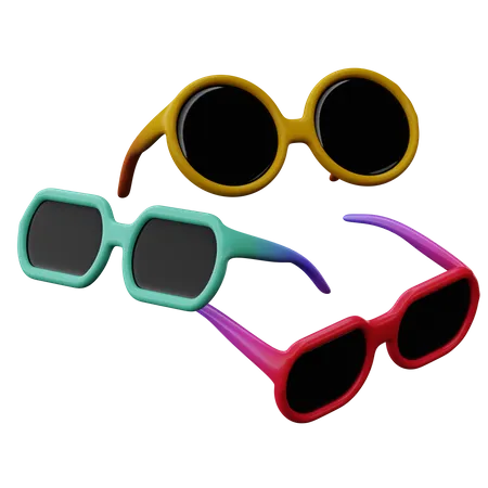 Oculos de sol  3D Icon