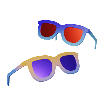 Oculos de sol  3D Icon