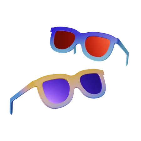 Oculos de sol  3D Icon