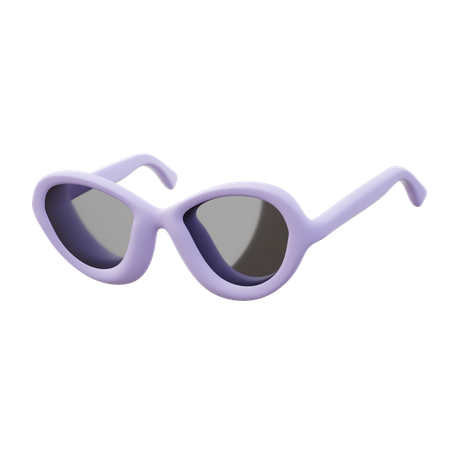 Óculos de sol unissex  3D Icon