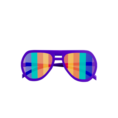 Óculos de orgulho  3D Icon