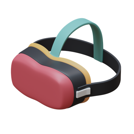 Óculos de realidade virtual  3D Illustration