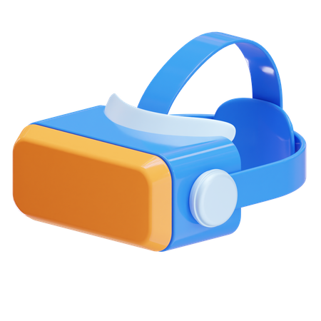 Óculos de realidade virtual  3D Icon