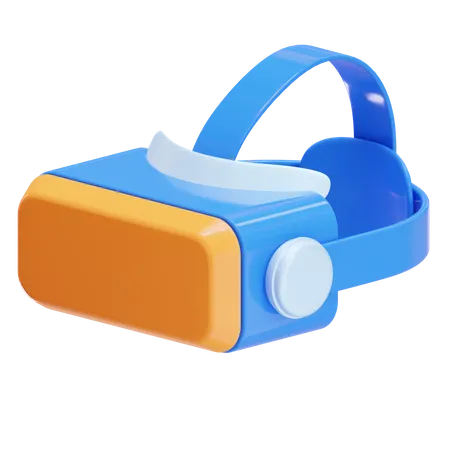 Óculos de realidade virtual  3D Icon