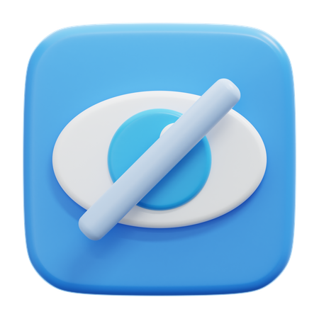 Oculto  3D Icon