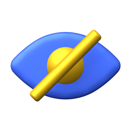 Oculto  3D Icon