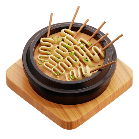 Odeng  3D Icon