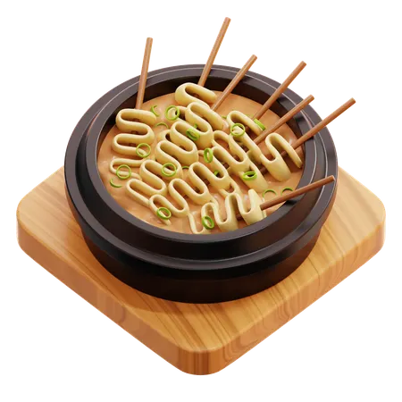 Odeng  3D Icon